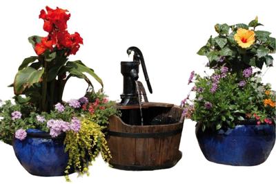 Ubbink acquaarte - newcastle waterornament (bruin/zwart)