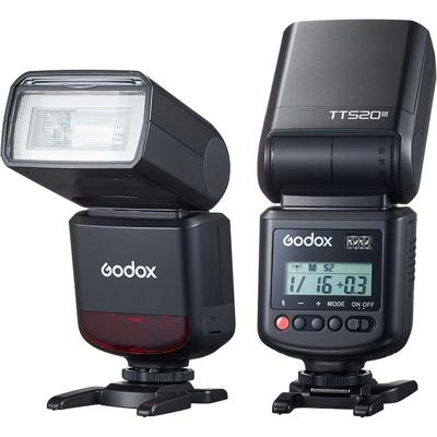 Godox TT520III Camera Flash with LCD Screen