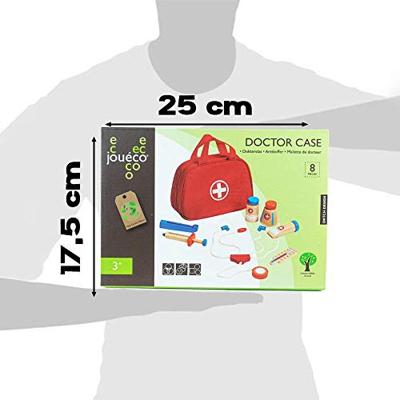 Dokterstas met accessoires 8-delig - thumbnail