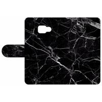 Samsung Galaxy A3 2017 | Bookcase | Marmer Zwart - Origineel Cadeau Vader - thumbnail