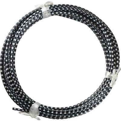 VWP rem-buitenkabel 10m laser black+silver