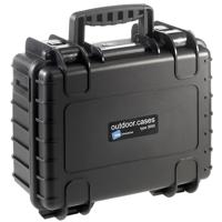 B & W International Outdoor-koffer outdoor.cases Typ 3000 32.6 l (b x h x d) 365 x 295 x 170 mm Zwart 3000/B/SI - thumbnail