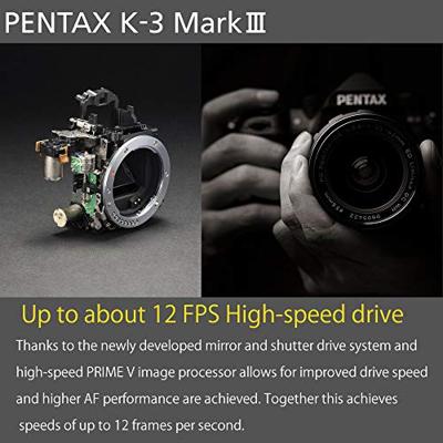 Pentax K-3 Mark III body zwart