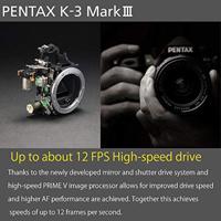 Pentax K-3 Mark III body zwart - thumbnail