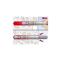 Fischer 97619 FHB II-A L M10 x 95/60 A4 Highbond ankerstang 155 mm 12 mm 10 stuk(s) - thumbnail