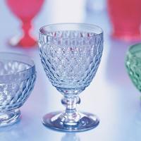 VILLEROY & BOCH - Boston coloured - Rode wijnglas Blue 13cm 0,31l - thumbnail