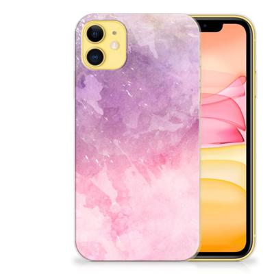 Smartphone hoesje Apple iPhone 11 Pink Purple Paint Smartphone hoesje Apple iPhone 11 Pink Purple Paint