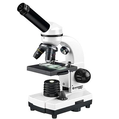 Bresser Optik 8855610GYE000 Biolux SEL Kindermicroscoop Monoculair 1600 x Opvallend licht, Doorvallend licht