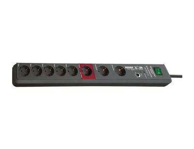 Brennenstuhl 1159490936 Main-Follow 8-voudig Antraciet Randaarde stekker 1 stuk(s)