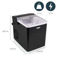 IJsmaker Princess 283098 Zwart 150 W 12 kg - thumbnail