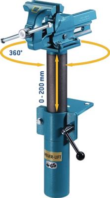 Brockhaus Heuer 104240 Hoogteversteller 104240 Bekbreedte: 140 mm Brockhaus Heuer 104240 Hoogteversteller 104240 Bekbreedte: 140 mm