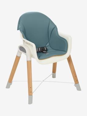 Hoge ontwikkelingsstoel 2 hoogtes vertbaudet High & Low blauw