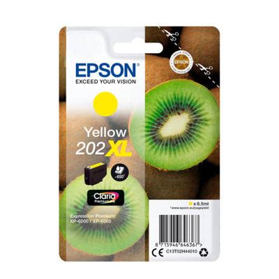 Epson 202XL 8.5ml 650pagina's Geel inktcartridge - [C13T02H44020]
