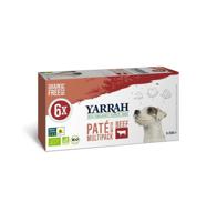 Hondenvoer multipack pate kip en rund 6x150 gram - thumbnail