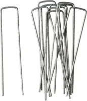 Gronddoekpennen zakje met 10 stuks van 140 x 30 x 3 milimeter - thumbnail