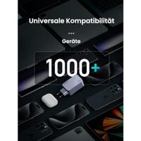 UGREEN Nexode Pro Laadadapter 100 W USB-C bus, USB-C bus, USB-A-bus Zwart, Grijs Binnen - thumbnail