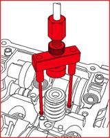 KS Tools 152.1350 Uittrekset voor injectorspuitmonden voor VAG, 24-delig - thumbnail
