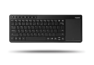 Rapoo toetsenbord touchpad grey 2600 Rapoo toetsenbord touchpad grey 2600