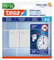 Klevende spijker tesa tegels metaal 2kg wit | 8 stuks - thumbnail
