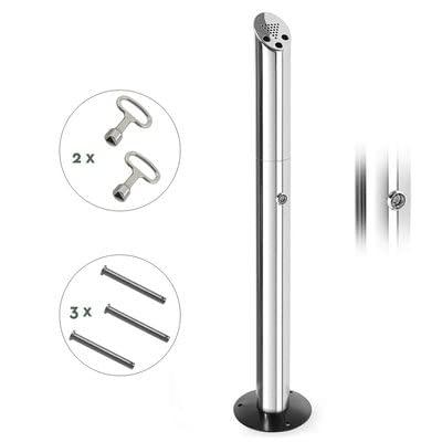 Asbak BRASQ Staand AT300 RVS