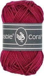 Durable Coral Mini 222 Bordeaux - Haakgaren / Breigaren