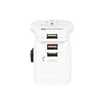 Skross 1302555 Reisstekker Pro Light 3xUSB World - thumbnail