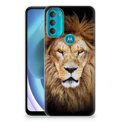 Motorola Moto G71 5G | TPU Hoesje | Leeuw Motorola Moto G71 5G | TPU Hoesje | Leeuw