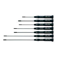 C.K Schroevendraaierset ESD 7-delig Plat, Kruiskop Phillips - thumbnail