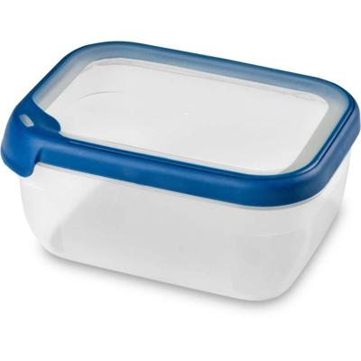 Curver grand chef vershoudbak rechthoek 1.8l transparant/donkerblauw