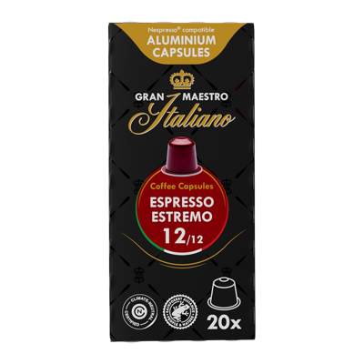 Gran Maestro Italiano Espresso Estremo - 20 koffiecups
