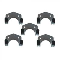 Tuingereedschap haak metaal 5 stuks - thumbnail