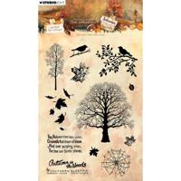 Studio Light • jenine's mindful art autumn in the woods clear stamps autumn-time has come - thumbnail