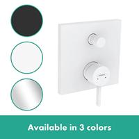Hansgrohe Afbouwdeel Badmengkraan Inbouw Finoris Eengreeps Mat Wit - thumbnail