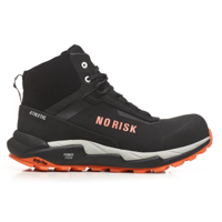 No Risk athletic mid stx orange 1019.15 s7l | zwart/oranje | maat 47 - 00.071.066.47 - thumbnail