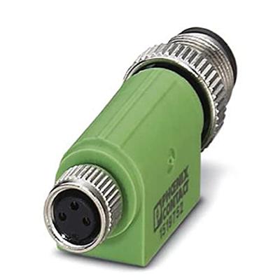 Phoenix Contact 1519752 Sensor/actuator verdeler en adapter M8, M12 Aantal polen (sensoren): 3 Adapter, recht 5 stuk(s) Piece