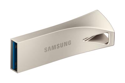 Samsung BAR Plus USB Stick 64GB USB-sticks Zilver - thumbnail