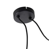 QAZQA Hanglamp zwart 2-lichts - Cava - thumbnail