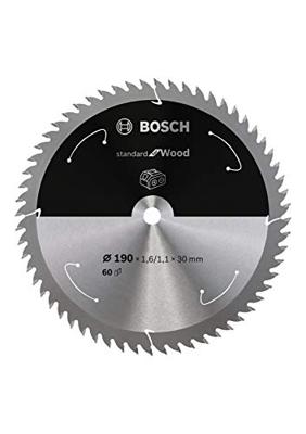 Bosch Accessories Bosch Power Tools 2608837711 Hardmetaal-cirkelzaagblad 190 x 30 mm Aantal tanden: 60 1 stuk(s)
