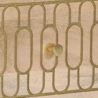 Tv-meubel 70x33x46 cm massief mangohout - thumbnail