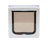 Cat Mate kattenluik met vierwegsluiting 50mm wit - thumbnail