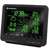 BRESSER 5-in-1 Professional Weather Center met 256 kleurenweergave (zwart) - thumbnail