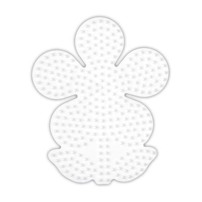 Hama Strijkkralen Grondplaat Bloem Wit Hama Strijkkralen Grondplaat Bloem Wit