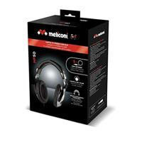 Meliconi 497305 BA stereo-hoofdtelefoon met kabel zwart - thumbnail