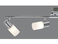 Trio Design plafondspotSeries 8214 4-lichts metaalgrijs met chroom - 821410405 - thumbnail
