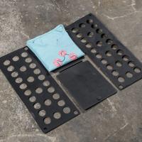 Sheldon Kleding Vouwplank - Kind Zwart - thumbnail