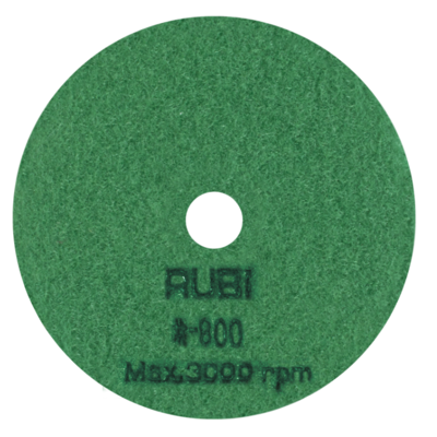 Rubi Diamantblad | 100 mm | Droog Polijsten | Korrelgrootte 800 - 62974