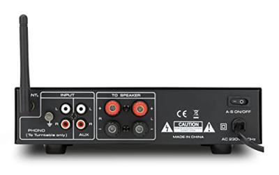 Audio Dynavox - Stereo versterker VP-40 met phono ingang