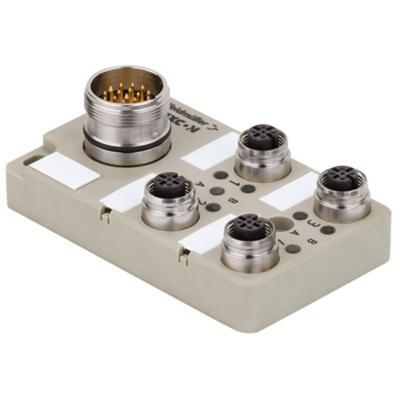 Weidmüller SAI-4-S 4P FC 1847960000 Passieve sensor/actorbox M12-verdeler met metalen schroefdraad 1 stuk(s) Weidmüller SAI-4-S 4P FC 1847960000 Passieve sensor/actorbox M12-verdeler met metalen schroefdraad 1 stuk(s)