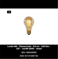 Lucide GREGORY - Bedlamp / Wandlamp - 1xE27 - Met USB oplaadpunt - Zwart - thumbnail