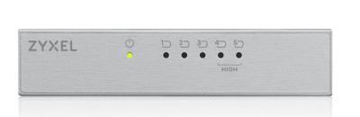 Zyxel ES-105A Unmanaged Fast Ethernet (10/100) Zilver Zyxel ES-105A Unmanaged Fast Ethernet (10/100) Zilver